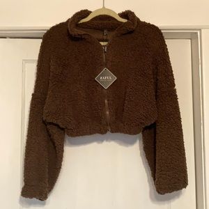 Zanful zip up sweatshirt NWT